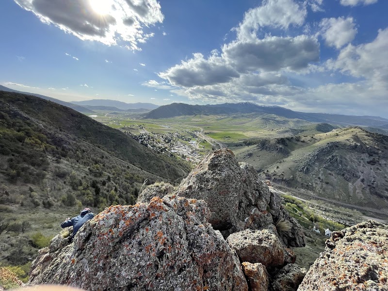 Hiking the Idaho Centennial Trail near Lava Hot Springs - Idaho centennial trail