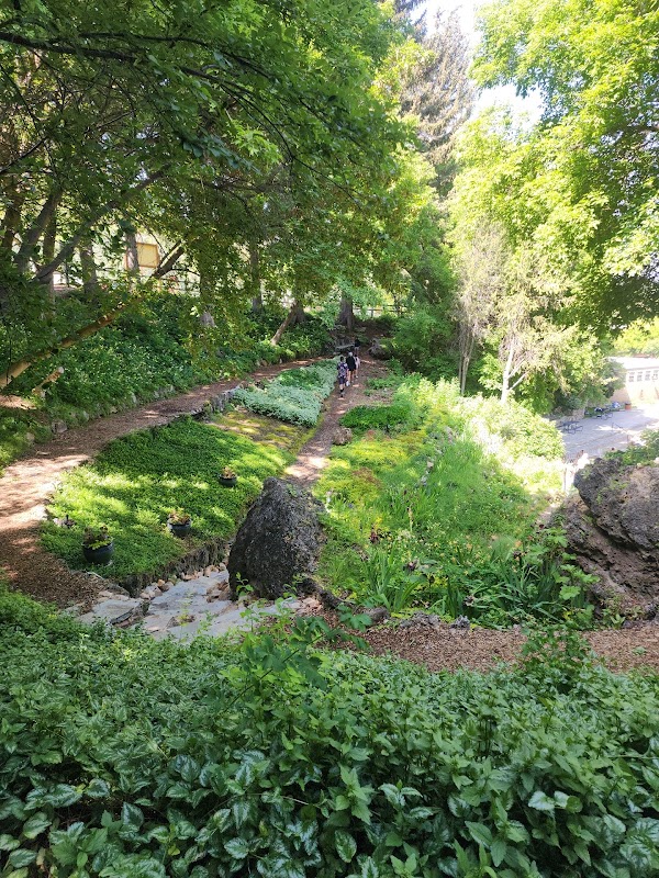 Natural Wonder of Sunken Gardens at Lava Hot Springs - Sunken Gardens at Lava Hot Springs