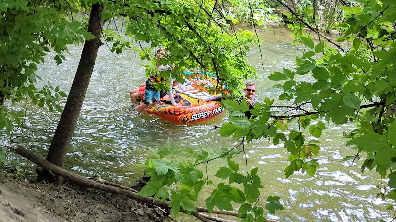 River Tubing Adventure at Lava Hot Springs Public Park - Public park and tube launch trail head