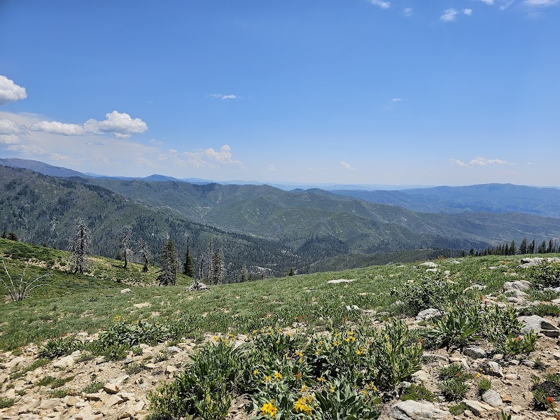 Scenic Hiking and Snow Patches at Lava Mountain, Idaho outdoor detail