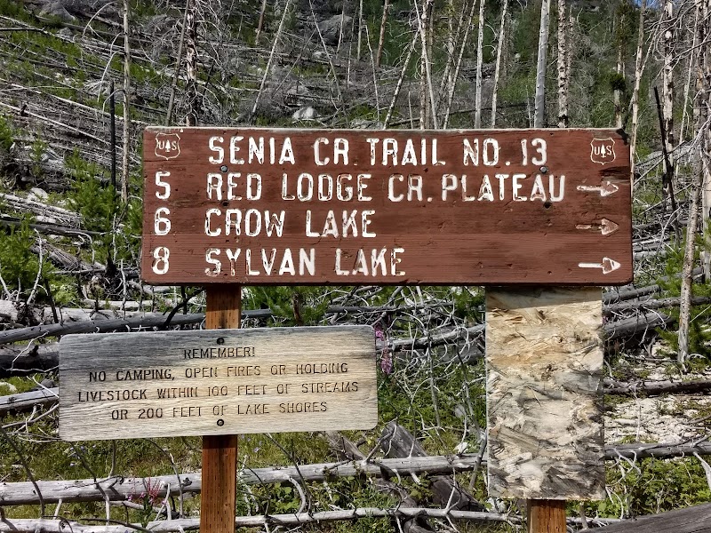 Scenic Hiking at West Fork Rock Creek Trailhead near Red Lodge, Montana outdoor detail