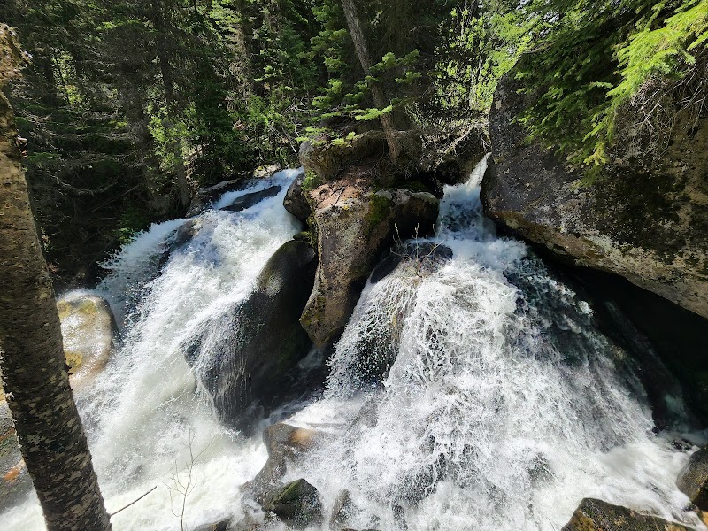 Waterfall Wonder: Snowshoe Falls in Montana - Snowshoe Falls