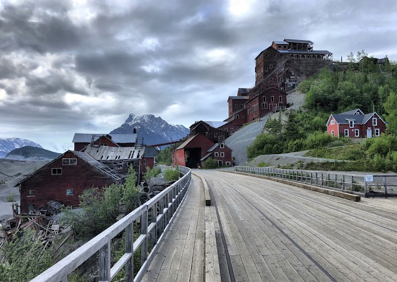 Historic Mining Ruins & Scenic Wilderness at Kennecott Mines, Alaska - Kennecott Mines National Historic Landmark