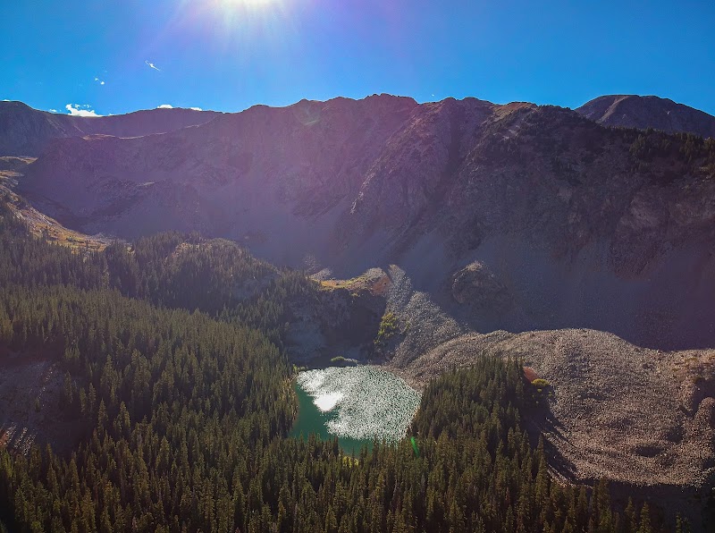 Scenic Mountain Lake Adventure at American Lake - American Lake