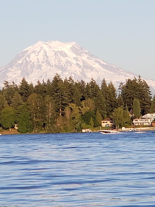 Scenic Water Sports at American Lake, Washington - American Lake