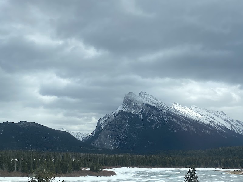 Scenic Lakes & Mountain Views at Vermilion Lakes, Banff - Vermilion Lakes