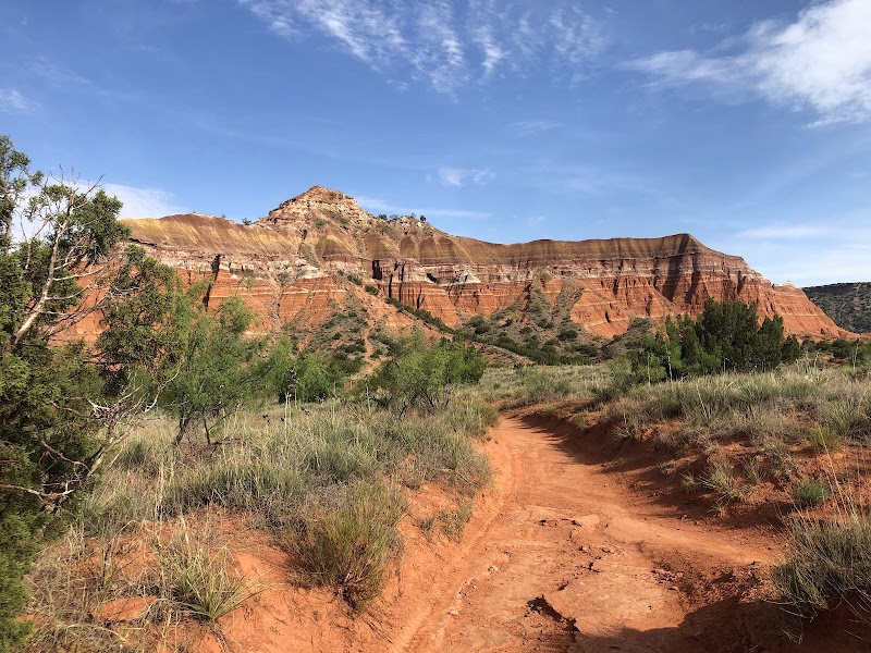 Scenic Hiking at The Lighthouse Rock, Canyon, Texas - The Lighthouse Rock