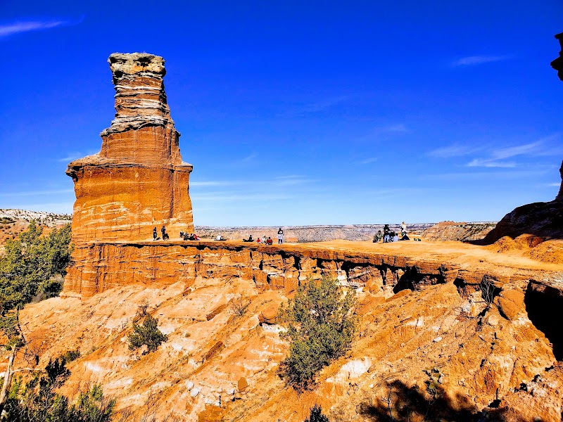 Scenic Hiking at The Lighthouse Rock, Canyon, Texas - The Lighthouse Rock