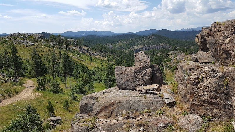 Hiking and Natural Swimming at Hippie Hole Trail, South Dakota - Hippie Hole Trail