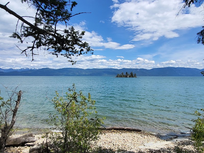 Scenic Waterfront Escape at West Shore / Flathead Lake State Park, Montana - West Shore / Flathead Lake State Park