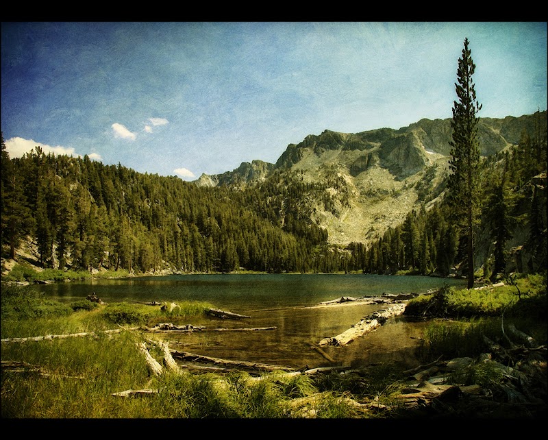 Mountain Lake Escape at T J Lake, California - T J Lake