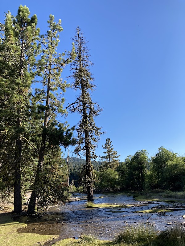 Scenic Reflection Lake in Lassen Volcanic National Park - Reflection Lake