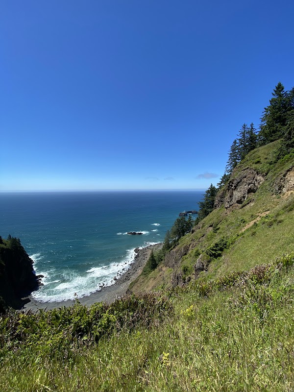Hiking Adventure at Cascade Head - Rainforest Trailhead, Oregon Coast - Cascade Head - Rainforest Trailhead