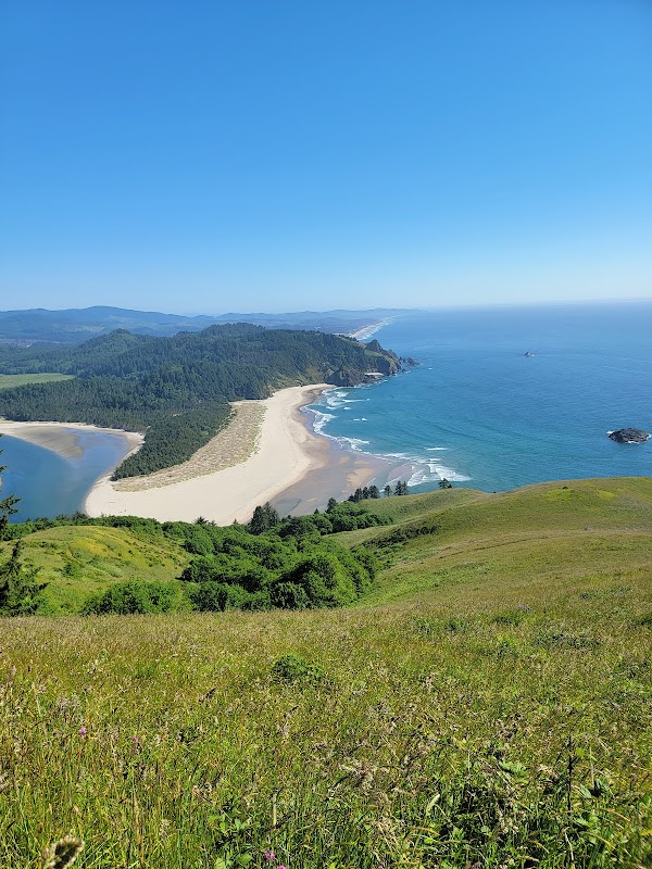 Coastal Hiking & Scenic Views at Cascade Head Preserve - Upper Trailhead surrounding landscape