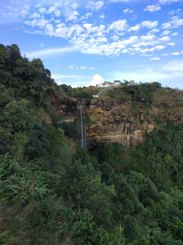 Spectacular Waterfall Scenery at Seven Sisters Waterfall in Meghalaya - Seven Sisters Waterfall