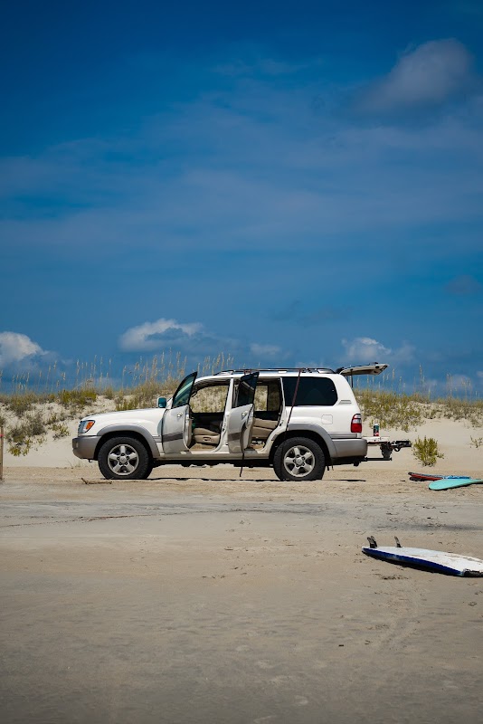 Off-Road Beach Adventure at Fort Fisher 4x4 Beach, Pleasure Island, NC - Fort Fisher 4x4 Beach