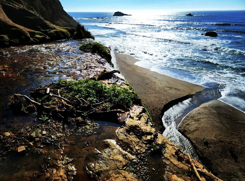 Coastal Waterfall Adventure at Alamere Falls outdoor detail