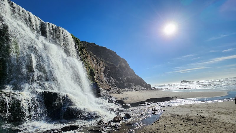 Coastal Waterfall Adventure at Alamere Falls - Alamere Falls