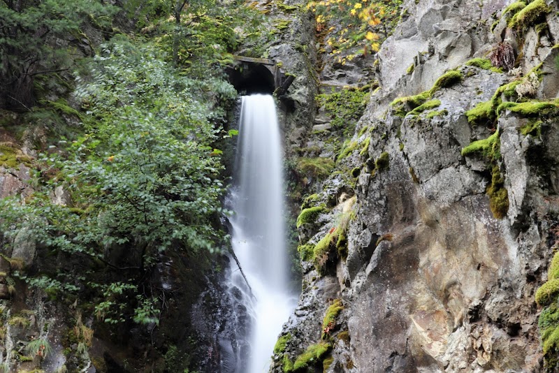 Waterfall Wonders at Hole-in-the-Wall Falls near Cascade Locks, Oregon - Hole-in-the-Wall Falls