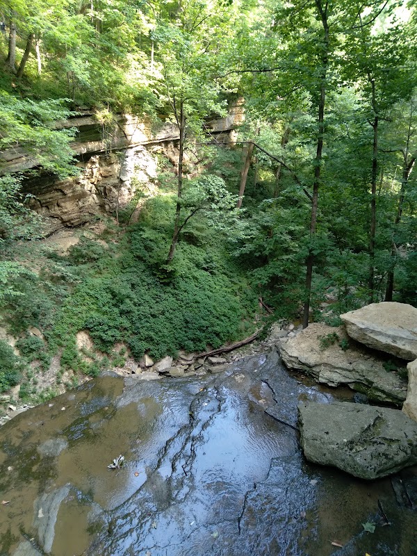Waterfall Wonders at Clifty Falls State Park North Gate, Madison, Indiana - Clifty Falls State Park North Gate