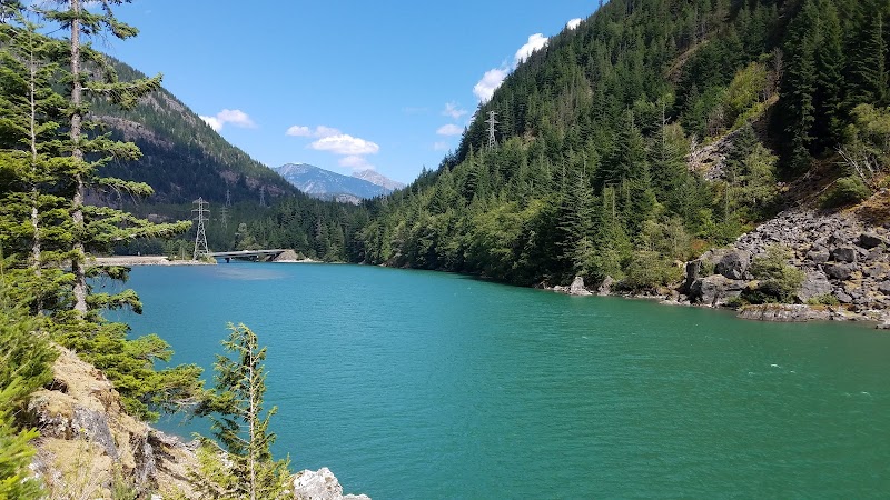 Nature’s Majesty at Ross Lake National Recreation Area surrounding landscape