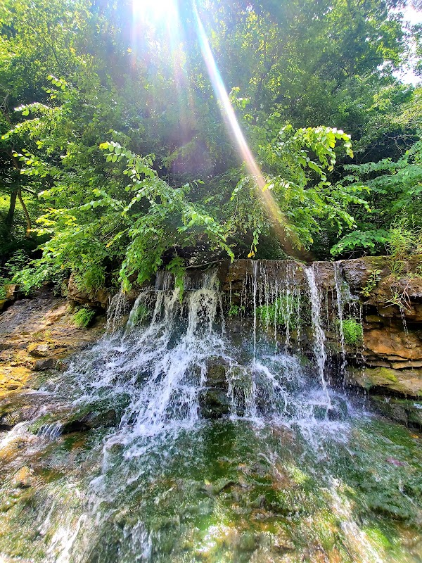 Waterfalls & Wilderness at Rock Island State Park, Tennessee surrounding landscape