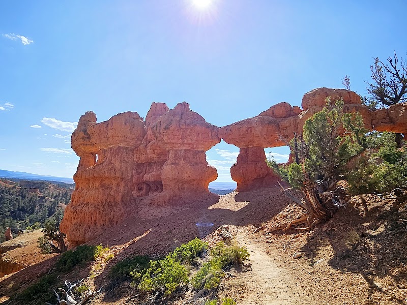 Natural Rock Arch Adventure at Arches Trailhead, Panguitch, Utah - Arches Trailhead