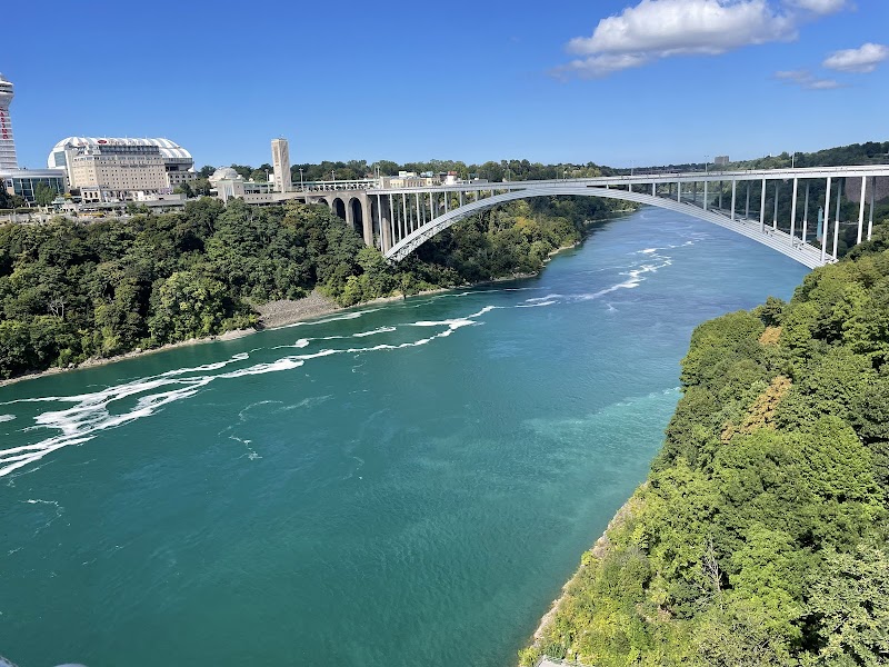 Majestic Waterfalls of Niagara Falls State Park, New York surrounding landscape