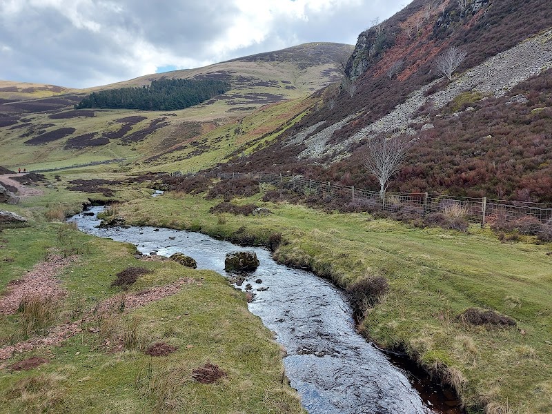 Scenic Hiking in the Pentland Hills near Edinburgh outdoor detail