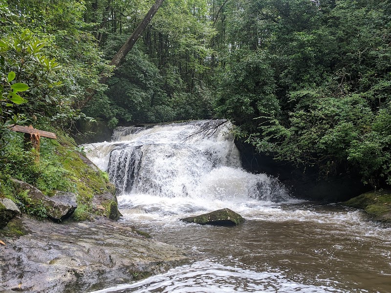 Scenic Waterfall Escape at East Fork Falls, Brevard, NC - East Fork Falls