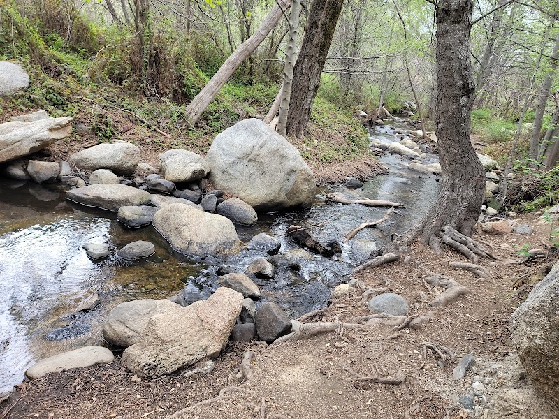 Waterfall Adventure at Green Valley Falls Trailhead, Descanso, CA outdoor detail