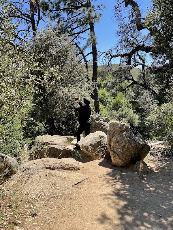 Waterfall Adventure at Green Valley Falls Trailhead, Descanso, CA surrounding landscape
