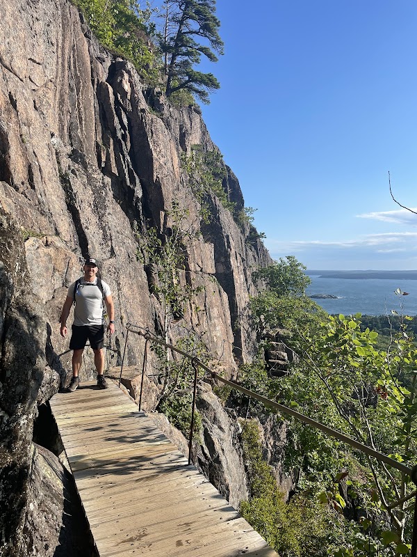 Thrilling Cliffside Hiking at Precipice Trail, Bar Harbor outdoor detail