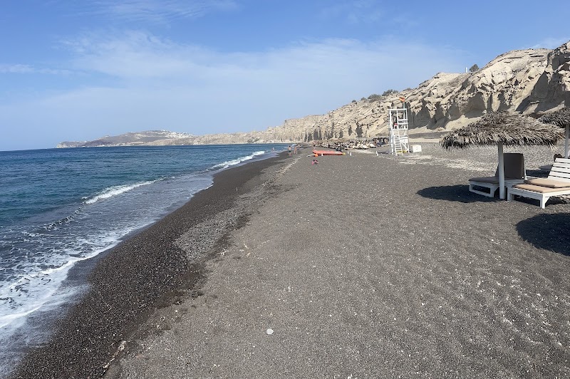 Coastal Beauty at Παραλία Βλυχάδα, Santorini - Παραλία Βλυχάδα