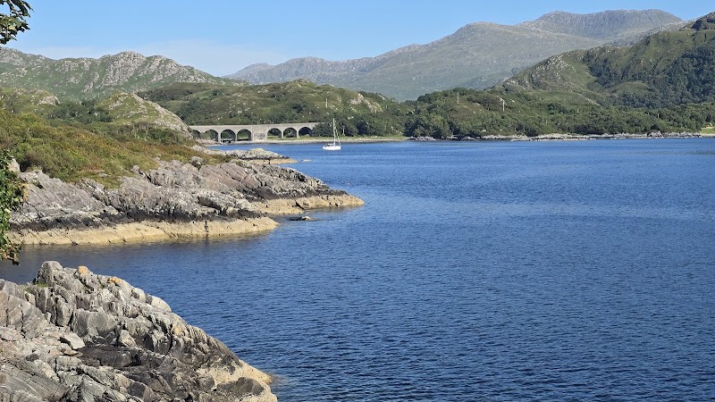 Scenic Spot: The Prince's Cairn near Lochailort, Scottish Highlands outdoor detail