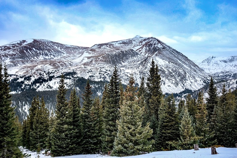 Mountain Pass Beauty at Hoosier Pass, Colorado surrounding landscape