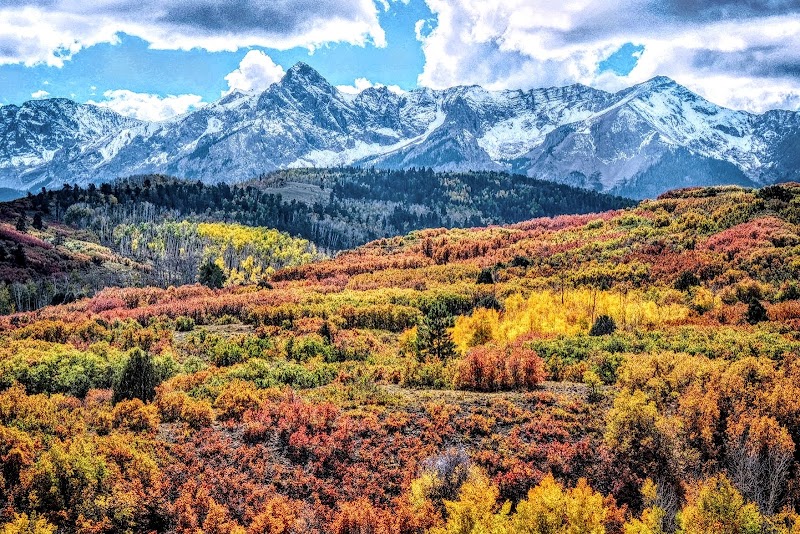 Scenic Mountain Pass at Dallas Divide, Colorado - Dallas Divide