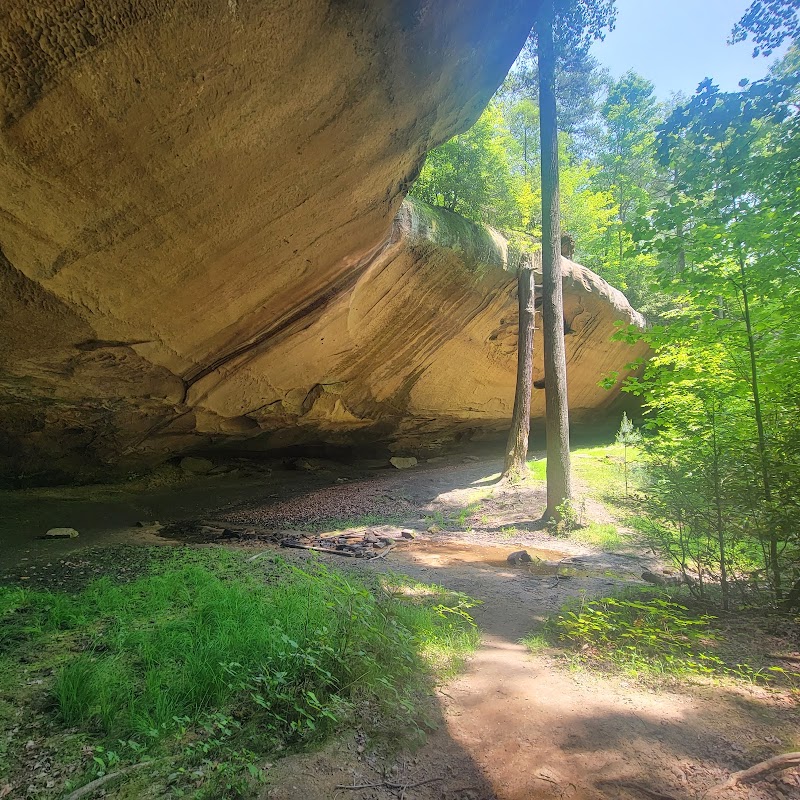 Hiking Adventure at Indian Staircase Trailhead in Pine Ridge, KY - Indian Staircase Trailhead