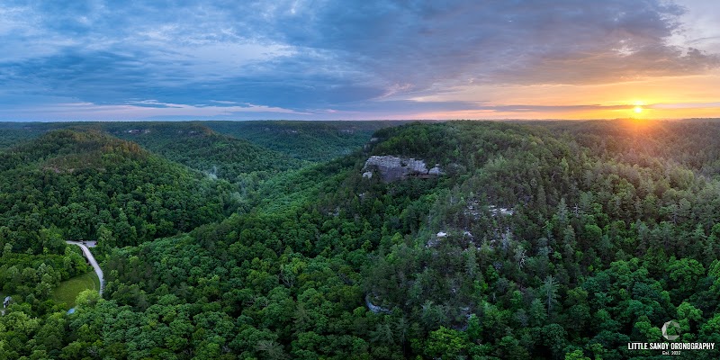 Hiking Adventure at Indian Staircase Trailhead in Pine Ridge, KY - Indian Staircase Trailhead
