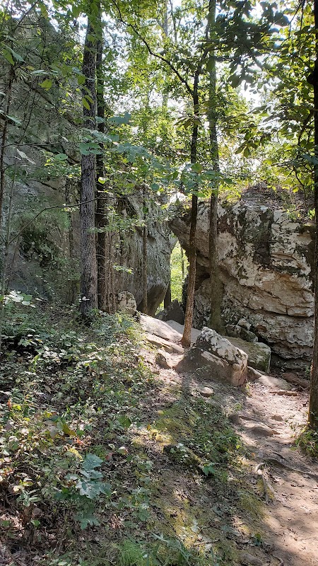 Natural Arch & Hiking Adventure at Seven Hollows Trailhead, Morrilton, Arkansas - Seven Hollows Trailhead