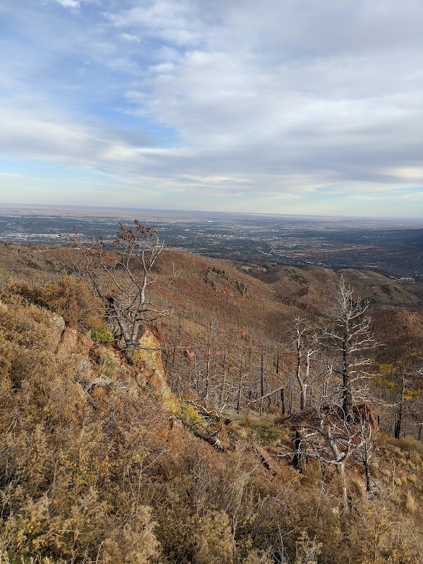 Scenic Drive and Mountain Views at Rampart Range Road, Colorado - Rampart Range Road