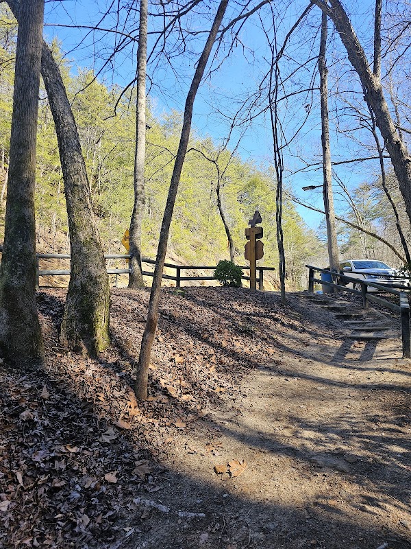 Scenic River and Nature at Castleberry Bridge, Dawsonville, GA surrounding landscape
