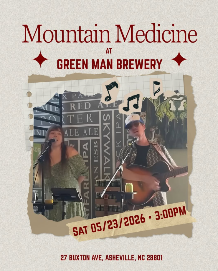 Mountain Medicine Music at Green Man Brewery